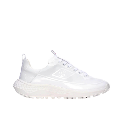 white spikeless golf shoes, Duca del Cosma