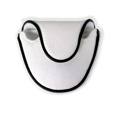 Just4Golf White Mallet Putter Cover White