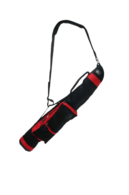 RJ Sports Sunday Black/Red Carry Golf Bag