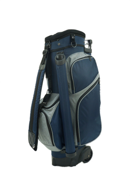 RJ Sports Spinner X Navy/Heather Grey Golf Bag
