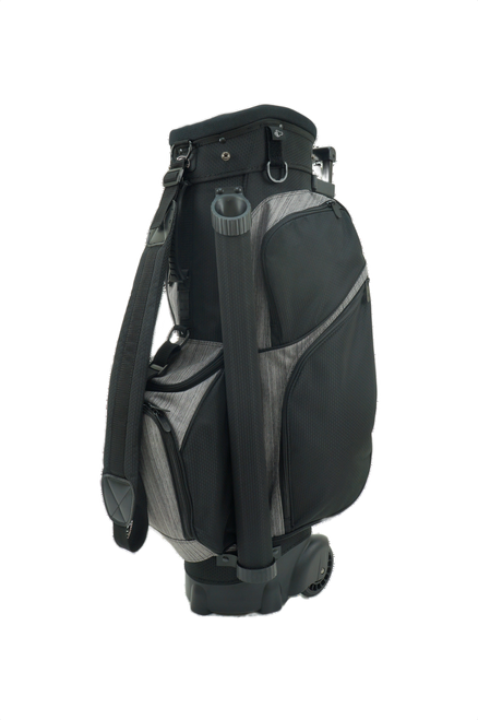 RJ Sports Spinner X Black/Heather Grey Golf Bag