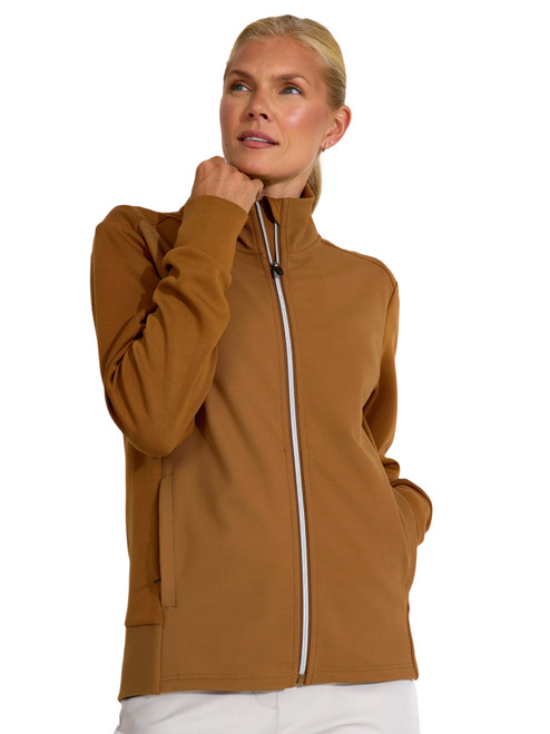 Anne Midlayer Jacket Cognac image 1