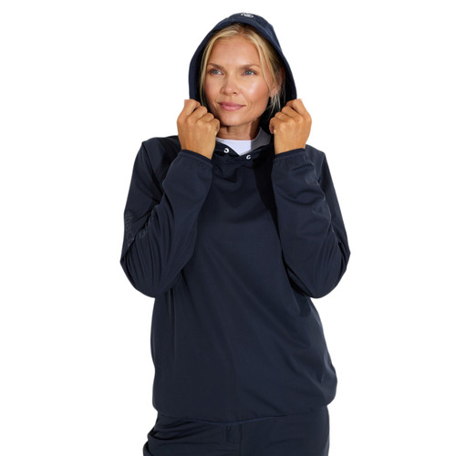 Women Bounce Waterproof Hoodie Navy image 31