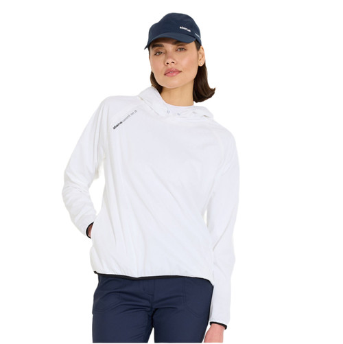 Women Bounce Waterproof Hoodie White image 21