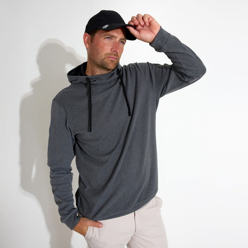 Mens Banff Hoodie Dark Grey image 16