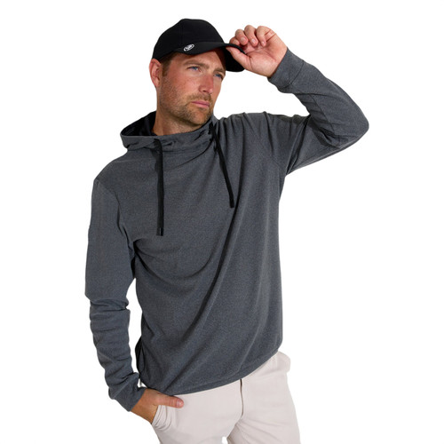 Mens Banff Hoodie Dark Grey image 16
