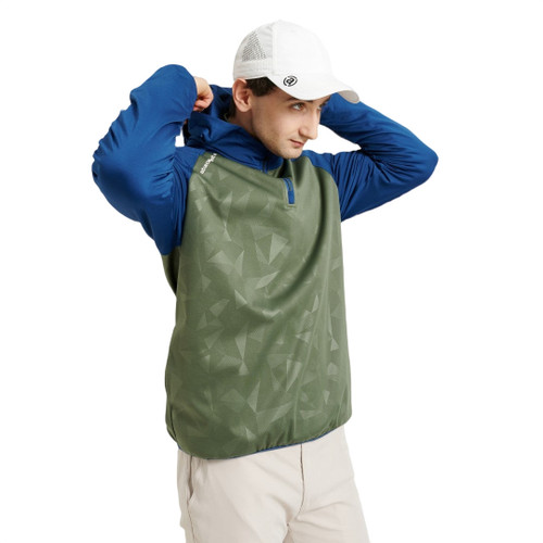 Men's Kingsbarn Hybrid Hoodie Forest image 6