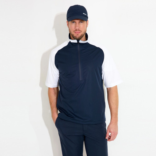 Men Bounce Rain Shirt Navy/White image 15