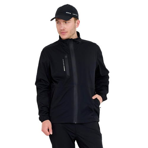 Mens Bounce Rain Jacket Black image 7