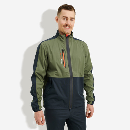 Mens Bounce Rain Jacket Navy Combo image 22