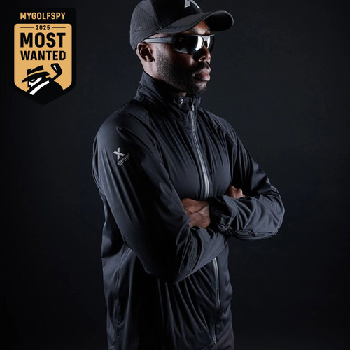 Men's Pitch 37.5 Waterproof Golf Jacket Black image 41