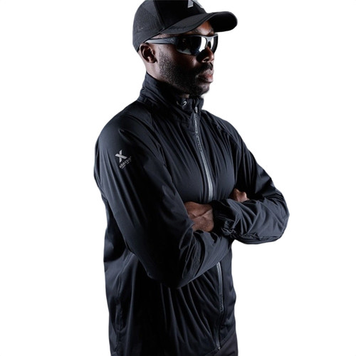 Men's Pitch 37.5 Waterproof Golf Jacket Black image 46