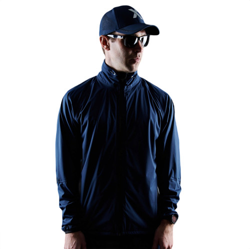 Men's Pitch 37.5 Waterproof Golf Jacket Midnight Navy image 40