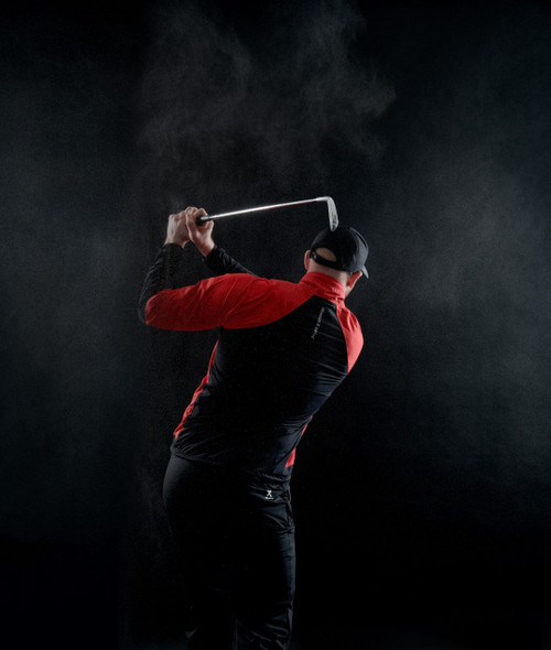 Men's Pitch 37.5 Waterproof Golf Jacket Red image 48