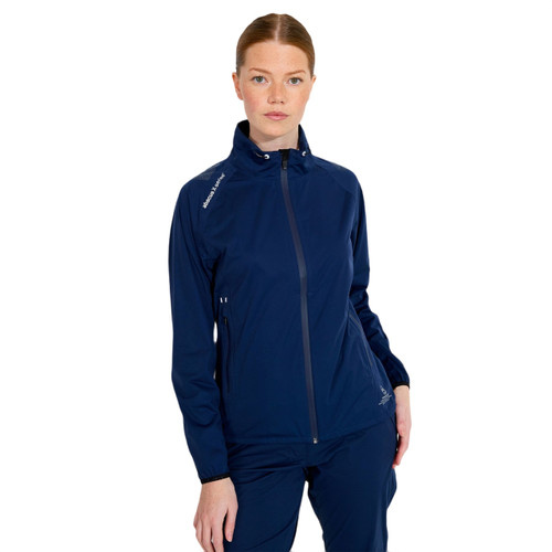 Women Pitch 37.5 Golf Rain Jacket Midnight Navy image 21