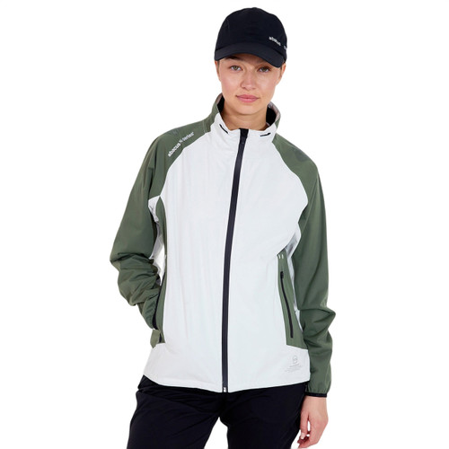 Women Pitch 37.5 Golf Rain Jacket Forest image 8