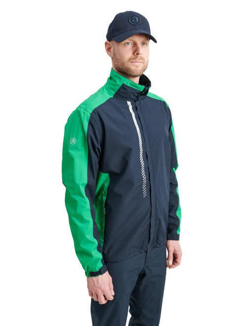 Mens Links Stretch Rain Jacket Navy Fairway image 31