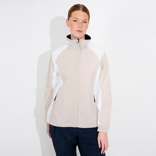 Women Links Stretch Rain Jacket Sandshell image 1