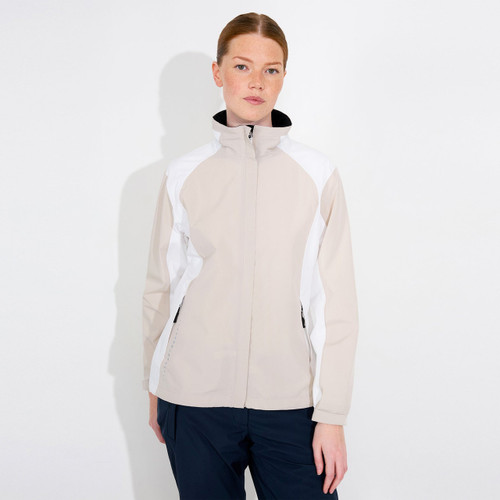 Women Links Stretch Rain Jacket Sandshell image 1