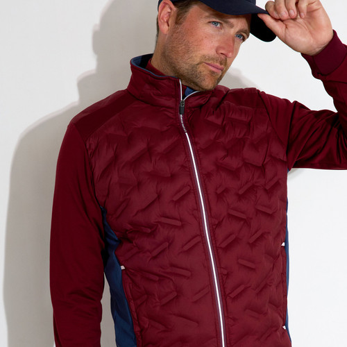 Men's Portrush Hybrid Jacket Cranberry image 13