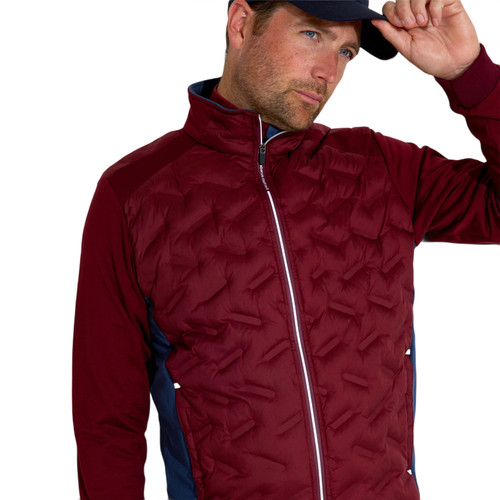 Men's Portrush Hybrid Jacket Cranberry image 13