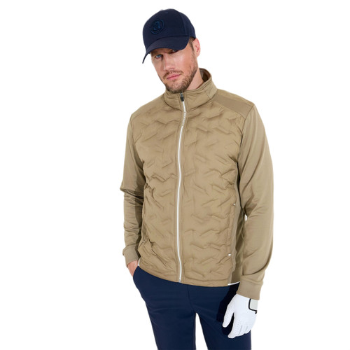 Men's Portrush Hybrid Jacket Taupe image 7