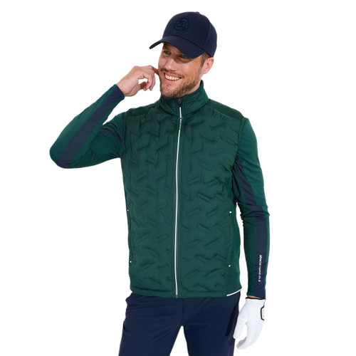 Men's Portrush Hybrid Vest Course Green image 6
