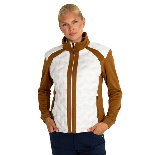 Portrush Hybrid Jacket Cognac image 19