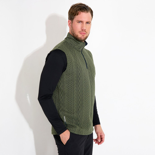 Men's Woburn Halfzip Vest Forest image 1