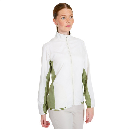Women Lanark Stretch Wind Jacket (5oz) Linden image 7