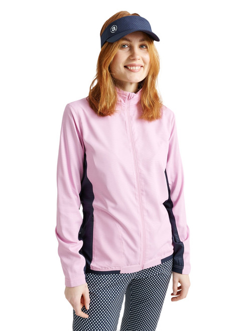 Women Lanark Stretch Wind Jacket (5oz) Navy Peony image 12