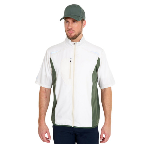 Men Lanark Stretch Wind Shirt (5oz) Clam image 18