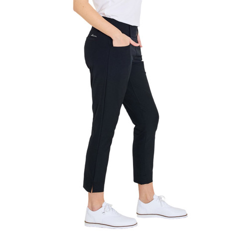 Women Elite 7/8 Trousers (regular Waist)- 4-ways Stretch Black image 5