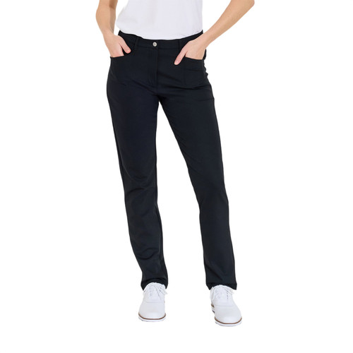 Women Elite Trousers (high Waist)-4-ways Stretch Black image 11