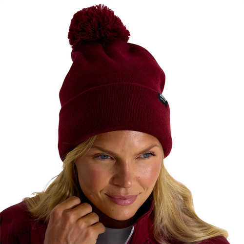 Edison Knitted Hat Cranberry image 1