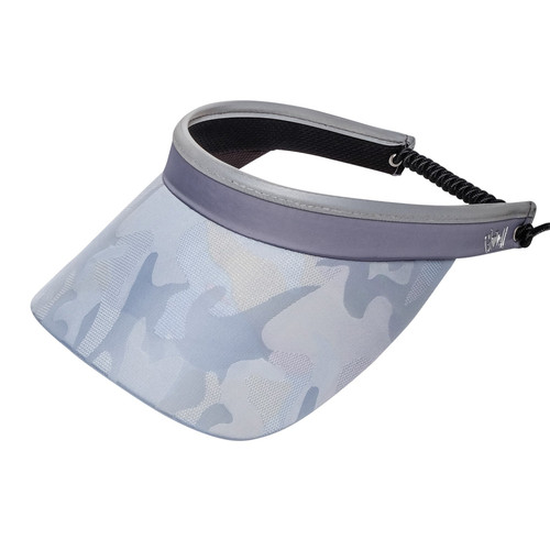 Urban Bleu Print And Solid Coil Visors image 1