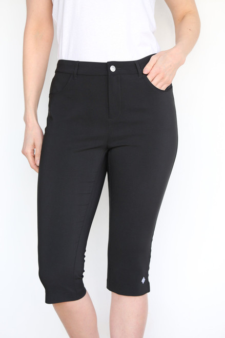 Golf Pedal Pushers Black image 1