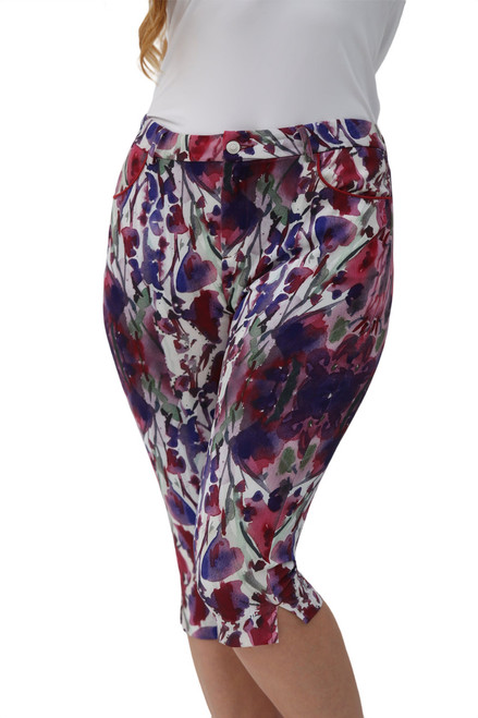 Women's Golf Pedal Pushers - Anemone image 1