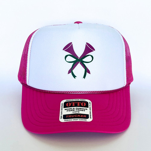 Pink Tees and Bow Trucker Hat image 1