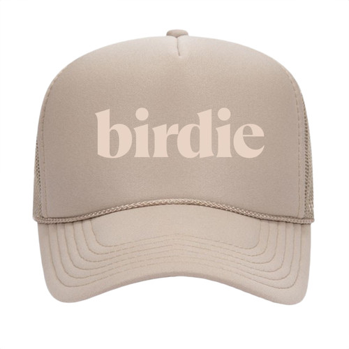 Monochrome Birdie Women’s Golf Trucker Hat image 1