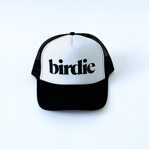 Birdies Black/White Trucker Hat image 1
