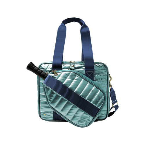 Teal Pickleball Detachable Tote Bag image 1