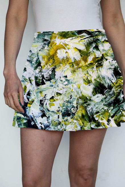 Olivine Box Pleat Skort image 1