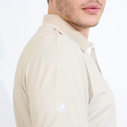 Men's Headford Drycool Polo-uv-protection Light Sand image 1