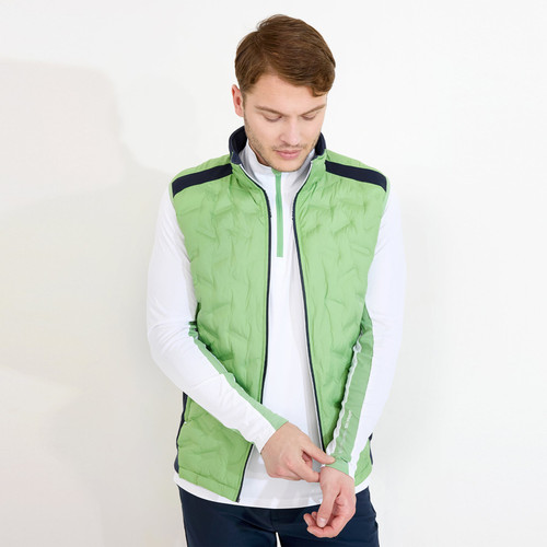 Men's Portrush Hybrid Vest Apple/Navy image 8