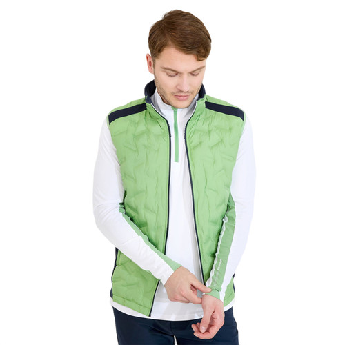 Men's Portrush Hybrid Vest Apple/Navy image 8