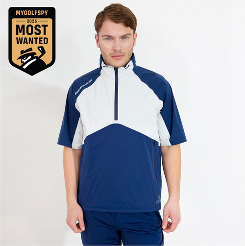 Men's Pitch 37.5 Technology Waterproof Rain Shirt Clam image 1