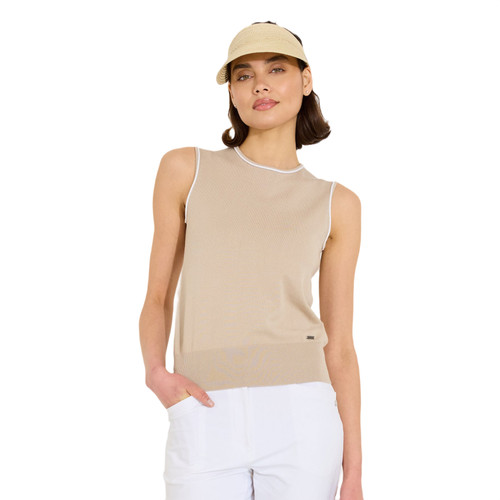 Women's Niblick Sleeveless Light Sand image 1