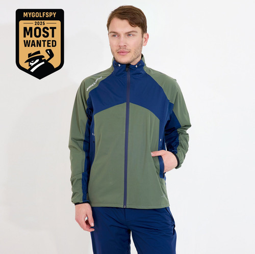 Men's Pitch 37.5 Waterproof Golf Jacket Forest image 10