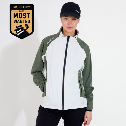 Women Pitch 37.5 Golf Rain Jacket Forest image 8